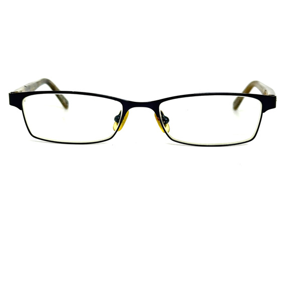 NIKE 8000 / 403 Brown Rectangular Eyeglasses Frames‎ 52-17 140 H17955